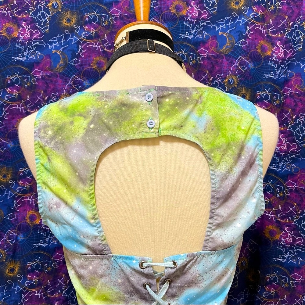 🌈 Amazing Galaxy tie dye dress